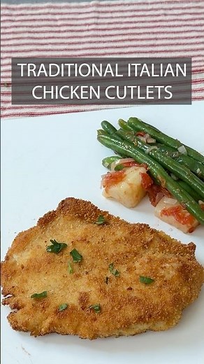 Italian chicken cutlets