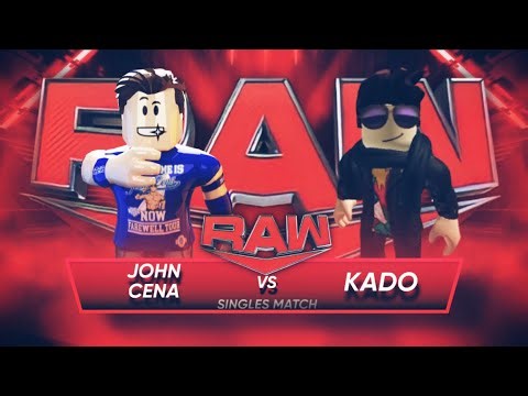 JOHN CENA RETURNS!!! | WWE ROBLOX ROLEPLAY