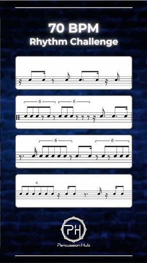 Music Sight Reading Challenge (70 BPM) | Rhythm Practice for Musicians
