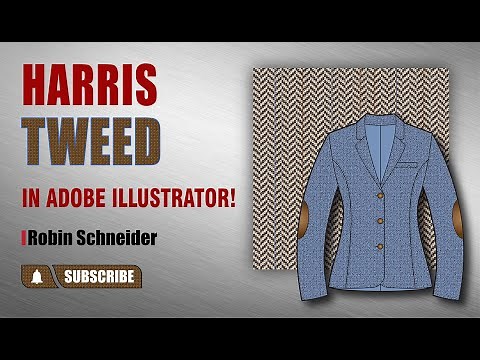 How to Make a Tweed Pattern Fill in Adobe Illustrator