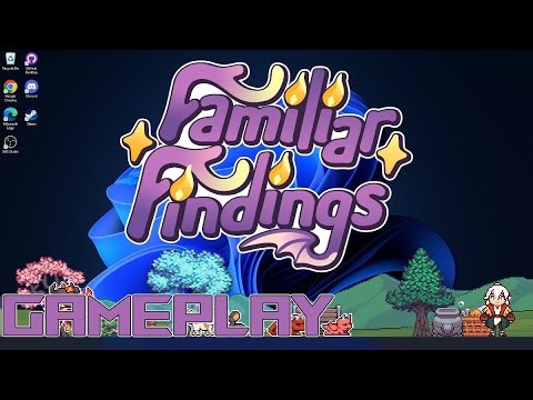 Familiar Findings Gameplay - Desktop Idle Pets | Let's Try | PC