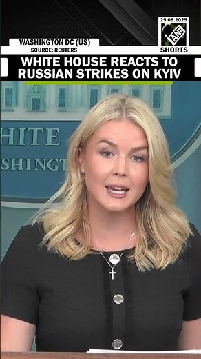 Trump ‘Not Happy’ but ‘Not Surprised’ by Russian attacks on Kyiv: WH Press Secy Karoline Leavitt