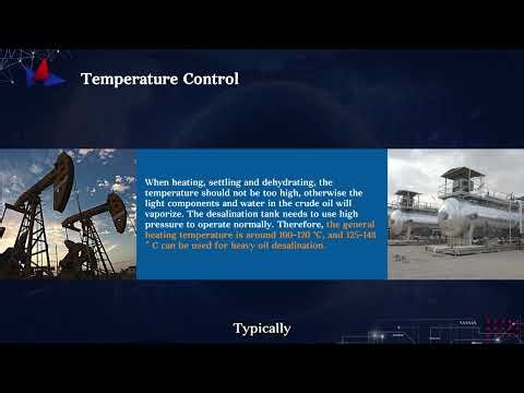 1 6Operating conditions of crude oil electrostatic desalting process