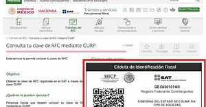 RFC gratis en formato PDF: así puedes obtenerlo fácil y rápido en la página del SAT