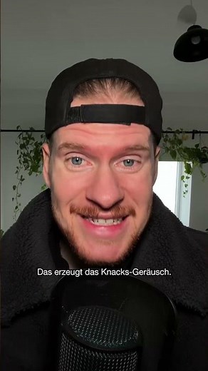 Von anderen hört man es eher ungern: Fingerknacken. | Wissen mit Johnny und der TK