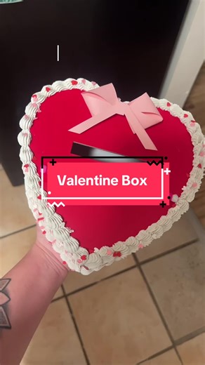 DIY Valentine Box with Decorative Bow