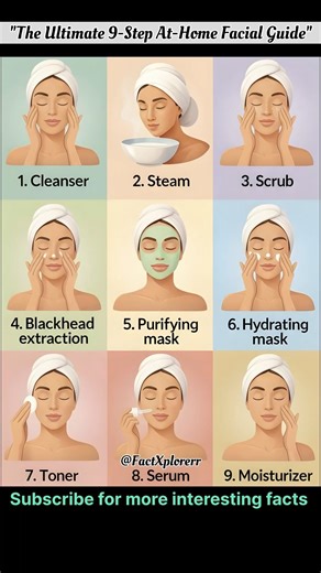 How to Master the At-Home Facial (Step-by-Step#shorts