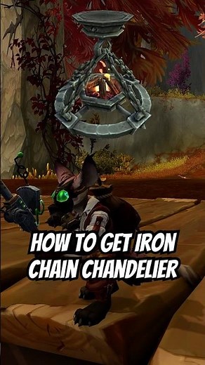 Quest: "Decor Treasure Hunt" How to get Iron Chain Chandelier | WOW Housing - Shorts