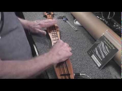 Beede bass dulcimer "Acu-fretless" intro & crash course