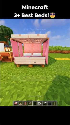 Minecraft tutorial 3+ Beds #minecraft #subscribe #short #shorts