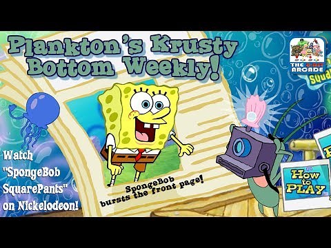 SpongeBob SquarePants: Plankton's Krusty Bottom Weekly - Capture Funny Moments (Nickelodeon Games)