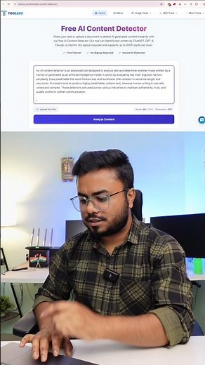 Check AI Content in Seconds 🔥 Best FREE AI Content Detector Tool (Accurate)