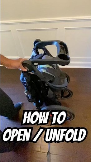How to Open and Unfold the Graco Jogger Stroller #shorts
