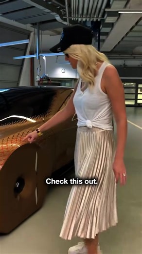 It has moving skin 😱 #supercarblondie #BMW #conceptcars