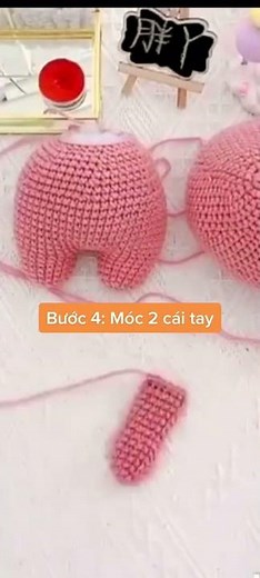 Cách móc thú nhồi bông đơn giản nhất #crochet #moclen #handmade #diy #lylycraft #crochetkits