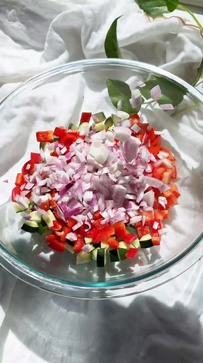 "Just made this for a church luncheon. It was the prettiest dish on the table and totally gone when we cleaned the table!" 🥗 | Live Eat Learn