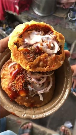 Day 4 famous aloo chat 🤮🤮🤮 #minivlog #india