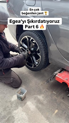 Egea’yı Şıkırdatıyoruz Part 6🔥Jant Lastik 🛞