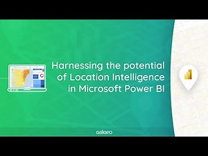 Galigeo Maps for Power BI - Location-Driven Insights at Your Fingertips