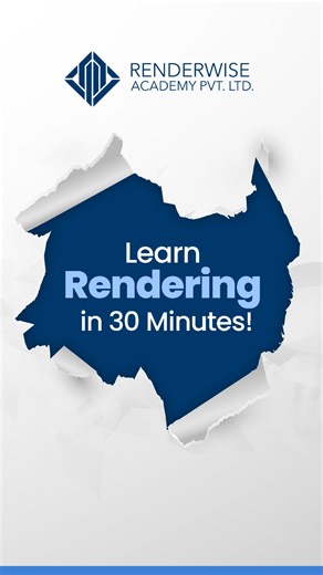 Renderwise Academy Pvt. Ltd. on Instagram: "Students waste hours on rendering. We teach them how to Render Wisely — in 30 minutes! DM "RENDER" to connect. #renderwiseacademy #architecturestudents #renderingworkflow #renderingin30mins #archvizcommunity #3drendering #renderpractice #learnrendering #archstudentlife #archi_render #architecturelearning"