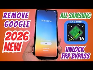 All Samsung Frp Bypass Android 16 2026 New FRP, Google Account Remove | FRP Unlock