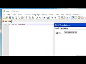 How to Install and Configure DSpellCheck in Notepad++ (Hunspell works again, see desc.)