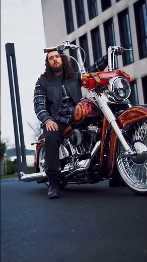 Harley Davidson Chicano Style BRUTAL SOUND 🤯