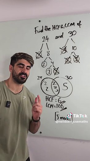 GCSE Maths: Finding the HCF and LCM
