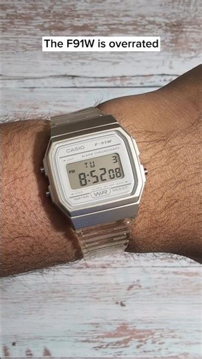 The F91W Is Overrated.