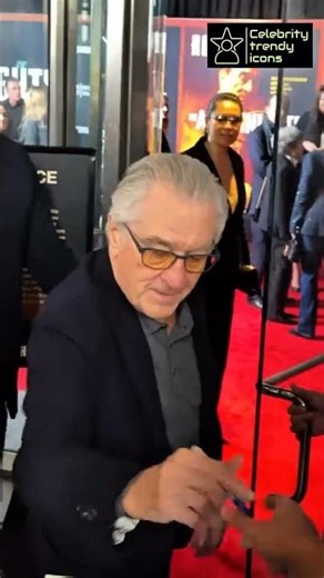 Robert De Niro with Wife coming for an Event ♥️😍 #robertdeniro