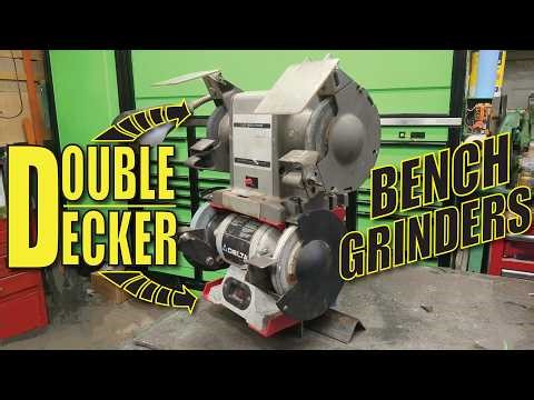 Double Decker bench grinder Mount Build