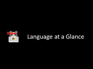 Language Accessibility - At a Glance