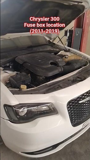 2011-2019 Chrysler 300 fuse box location #automobile #Chrysler #fusebox