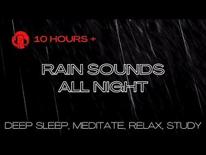 Alexa Play RAIN Sounds All NIGHT Play RAIN Sounds On Google Home