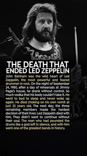The Death That Ended Led Zeppelin