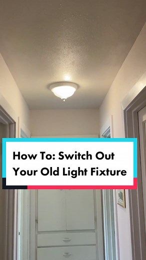 DIY Hallway Light Fixture Replacement