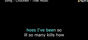 Crucified - That Music [Karaoke]