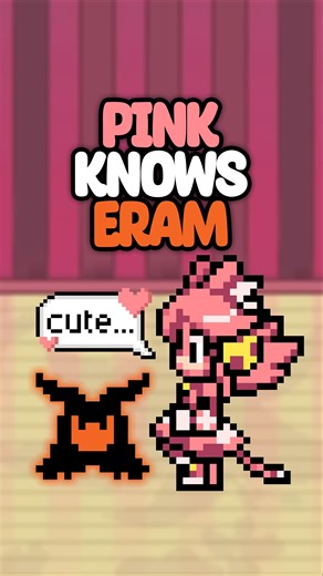Deltarune pink knows ERAM