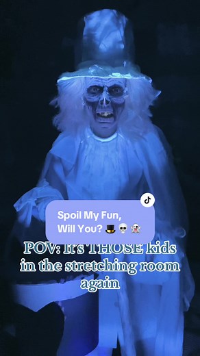 Grim Grinning Ghosts Haunt Halloween Atmosphere at Disneyland