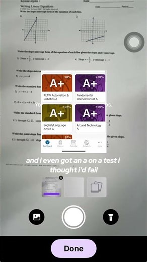 How I got an A on a test I thought I’d fail #maths #studytips #helpmemakethismakesense