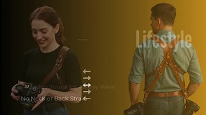 Leather Camera Harness for DSLR & Mirrorless – Adjustable Brown Dual Strap, Professional Photographer Shoulder Sling, Photography Gear - Etsy