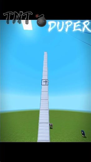 FLYING 🛫 TNT 💣 DUPER in MINECRAFT 😨 #minecraft #gaming #shorts