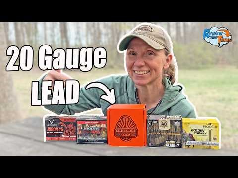 Best Lead Turkey Loads? Pattern Test with 20 Gauge Remington 870