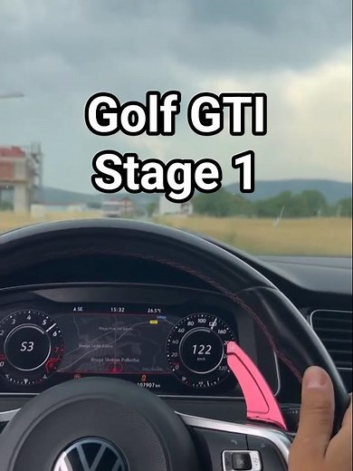 VW Golf 7 GTI Stage 1 - Test Drive #golfgti #stage1 #testdrive