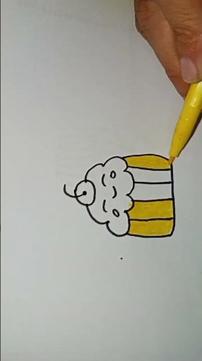 How to draw a cake