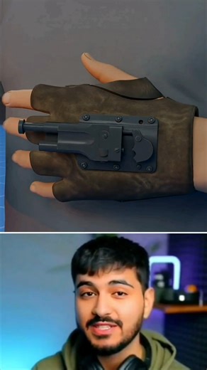 'Glove Pistol How a Punch Can Fire a Gun?.. #shorts