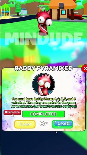 Raddy Pyramixed | 3D Sprunki Sim ! #roblox #sprunki