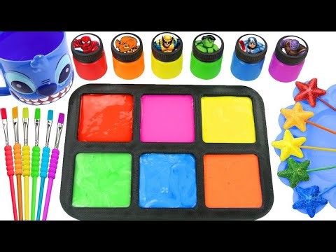 Satisfying Video 💖 Making Monster Disney Pixar Cup Labubu Funny MakeUp Slime Form Relaxing CandyASMR
