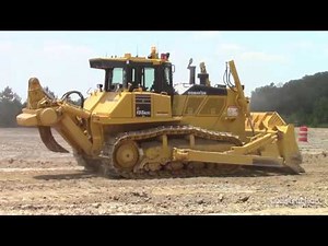Komatsu D155AXi-8 Dozer Operates via "intelligent" Remote Control