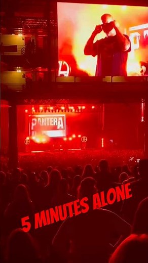 Pantera - 5 minutes Alone ‪@pantera‬ #livemusic #metalhead #headbanger